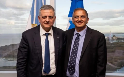 Horacio Marín se reunió con Dharmesh Mehta, Executive Chairman de Corva
