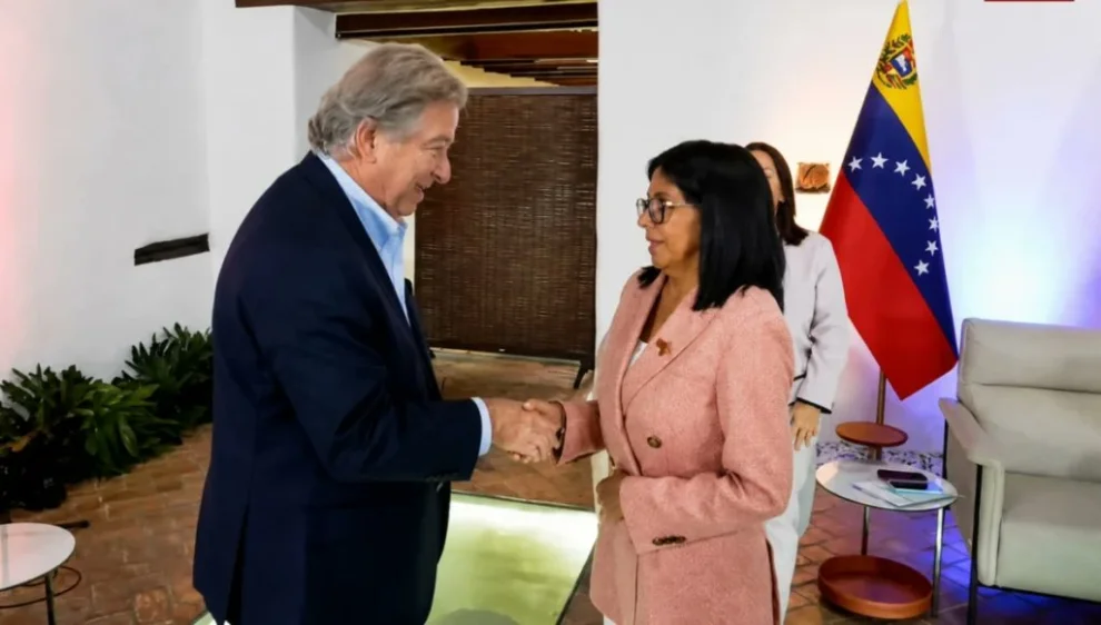 Jaime Gilinski y Delcy Rodríguez firmaron acuerdo para que GeoPark opere durante 25 años en el bloque Bare