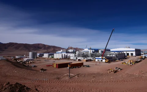 Instalaciones de procesamiento de carbonato de litio mediante tecnología de extracción directa en el salar Centenario-Ratones, provincia de Salta